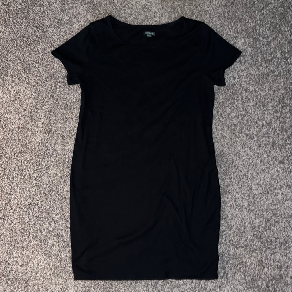 Wild Fable black short sleeve dress (size large)